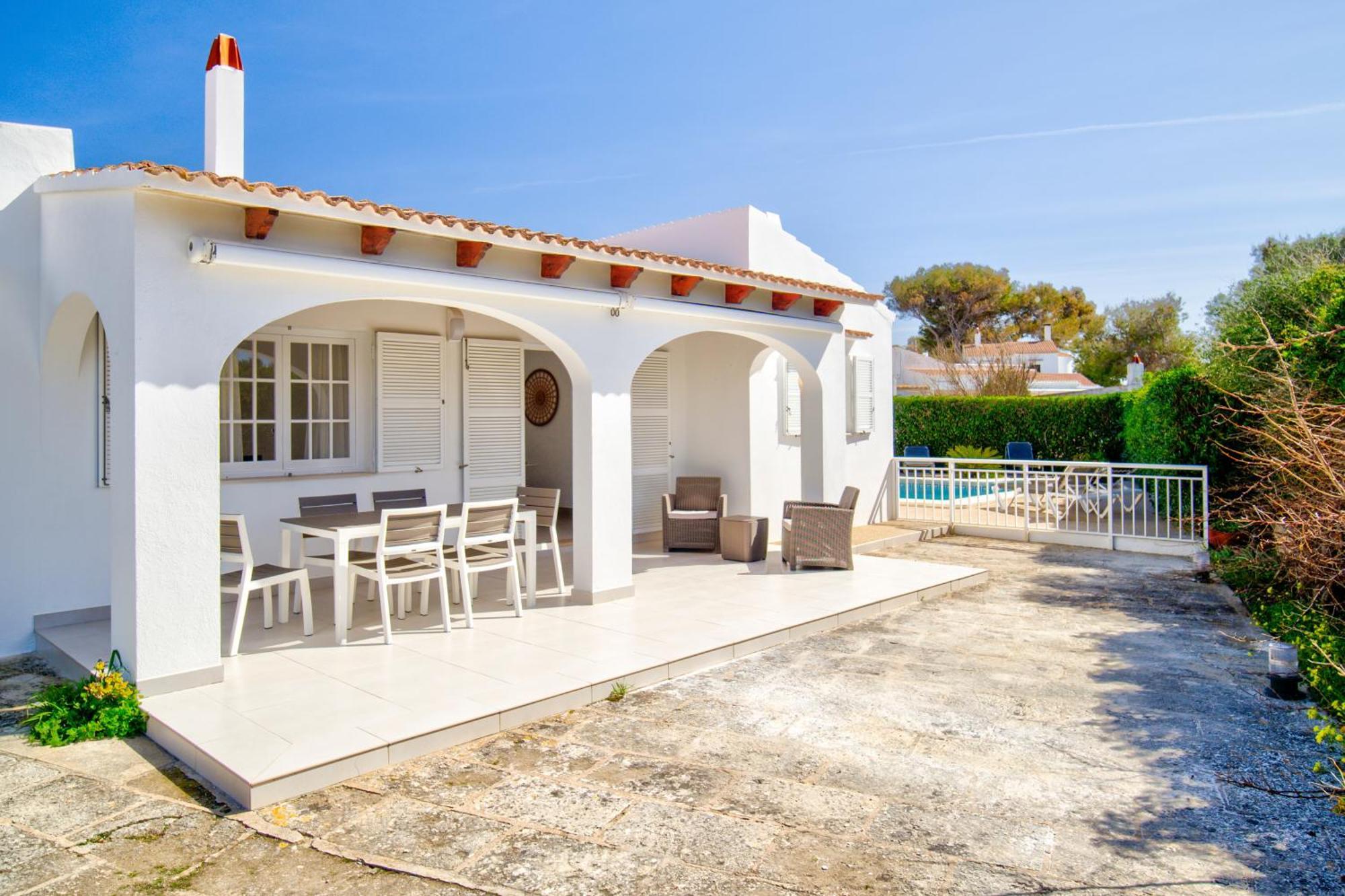 Cas Buc - Villa Con Piscina A Pasitos Del Mar Кала-Бланка Екстер'єр фото